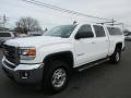 2015 Summit White GMC Sierra 2500HD SLE Crew Cab 4x4  photo #3