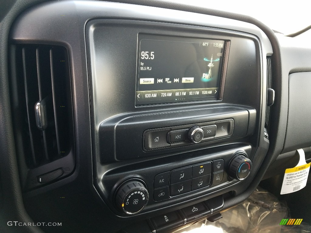 2018 Silverado 3500HD Work Truck Regular Cab 4x4 Dump Truck - Summit White / Dark Ash/Jet Black photo #10