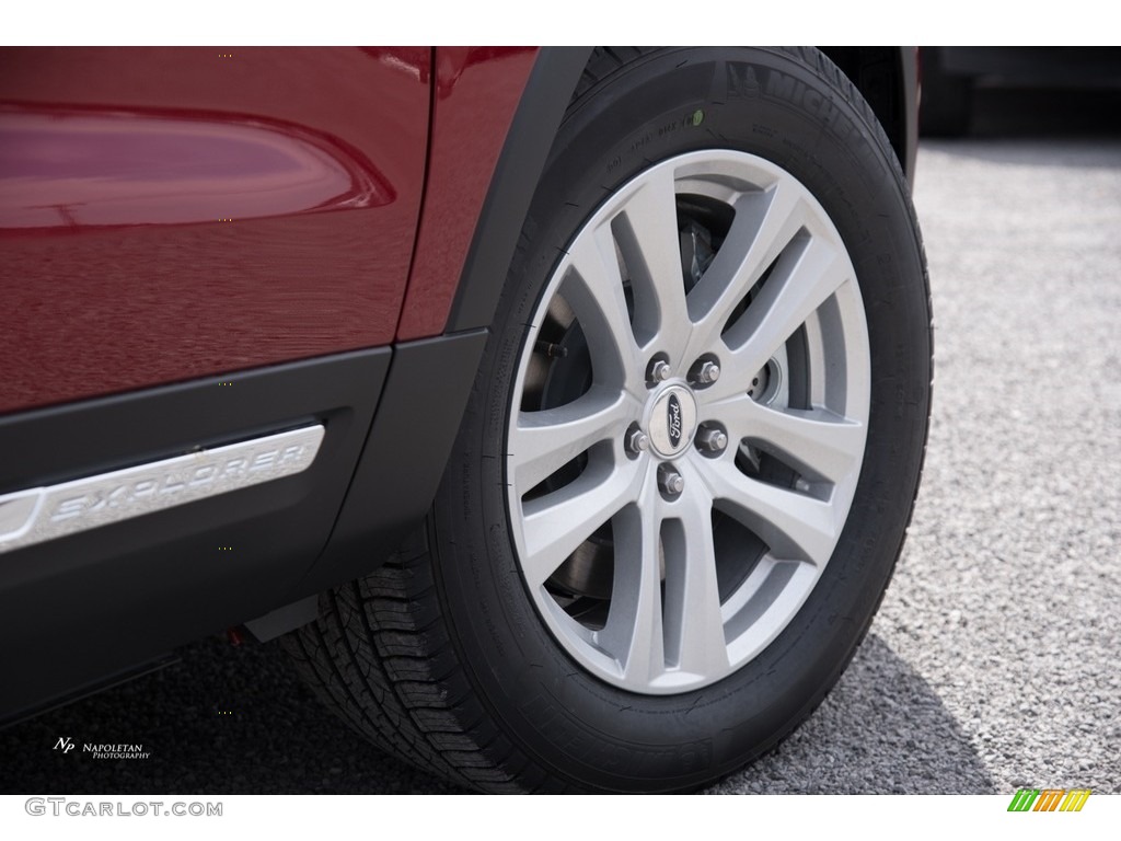2018 Explorer XLT 4WD - Ruby Red / Ebony Black photo #4