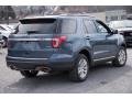2018 Blue Metallic Ford Explorer XLT 4WD  photo #3
