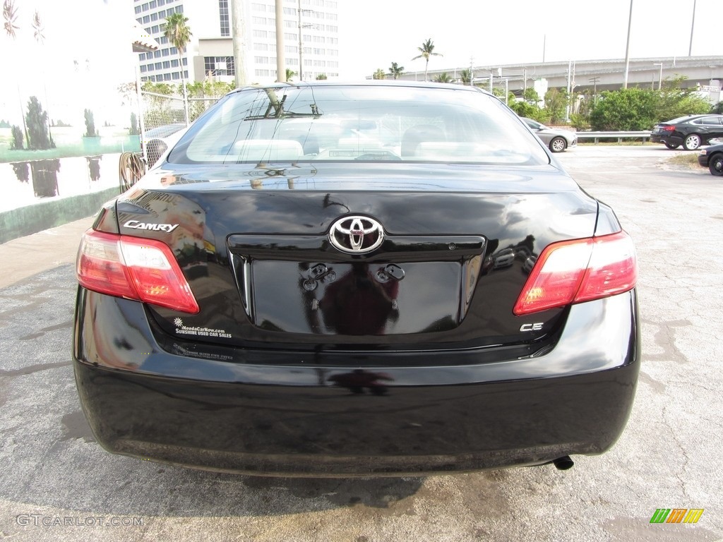 2007 Camry CE - Black / Ash photo #7