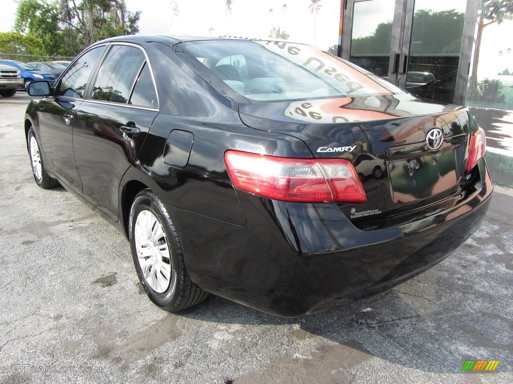2007 Camry CE - Black / Ash photo #8