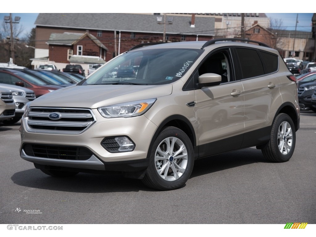 2018 Escape SEL 4WD - White Gold / Charcoal Black photo #1