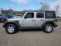 2018 Billet Silver Metallic Jeep Wrangler Unlimited Sport 4x4  photo #3