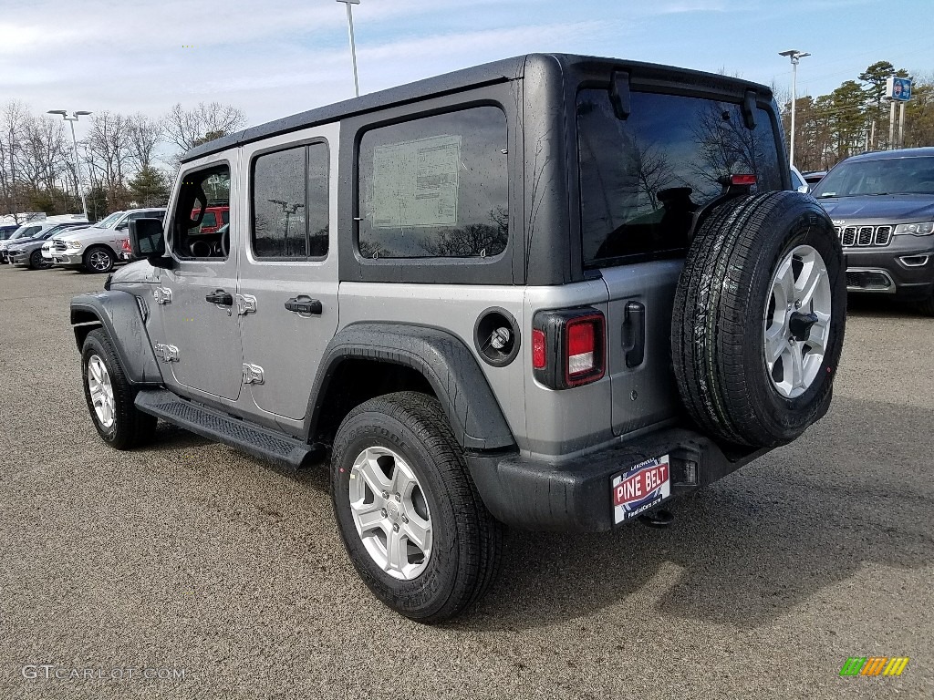 2018 Wrangler Unlimited Sport 4x4 - Billet Silver Metallic / Black photo #4