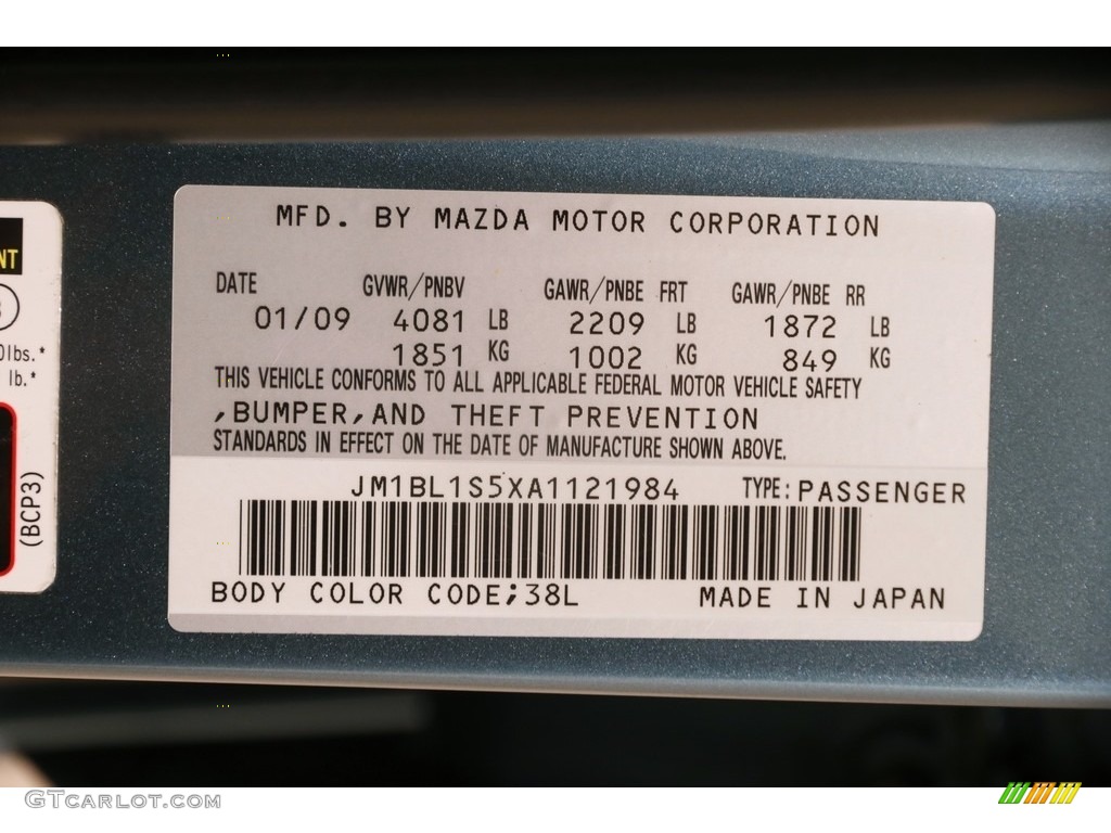2010 MAZDA3 s Sport 4 Door - Gunmetal Blue Mica / Black photo #19
