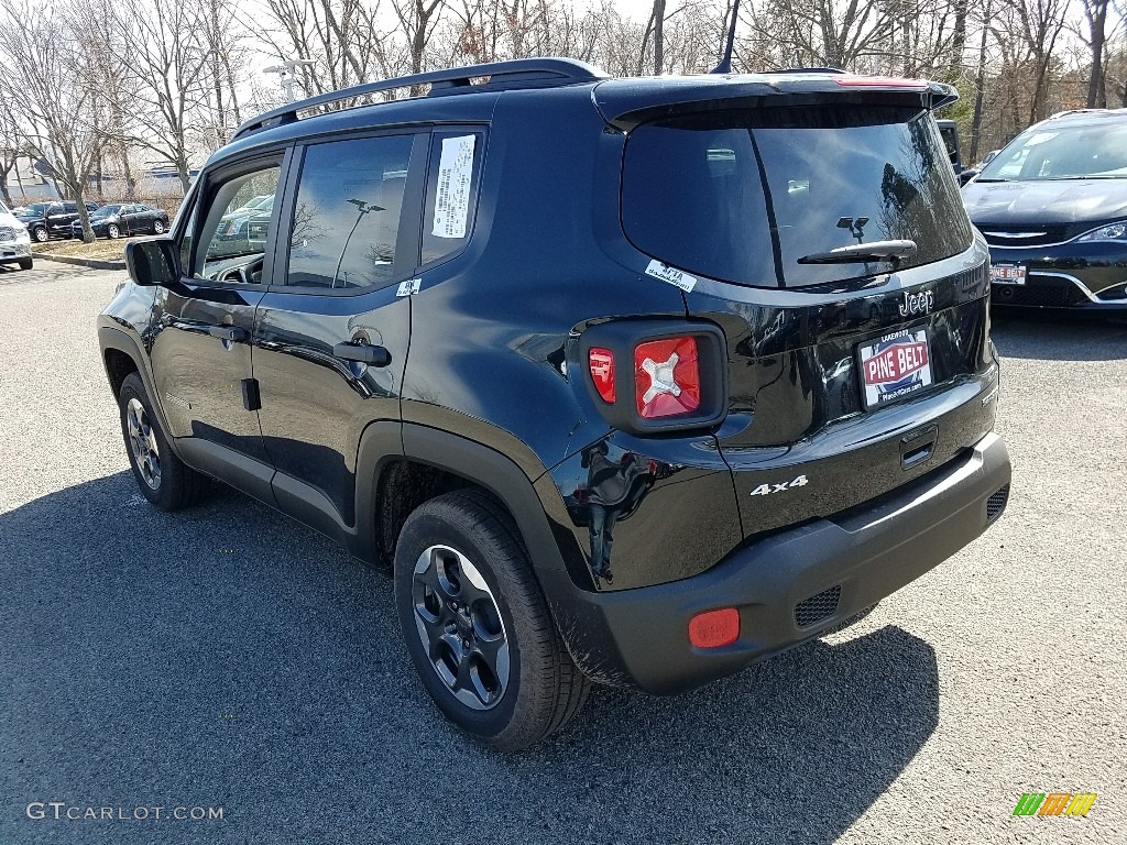 2018 Renegade Sport 4x4 - Black / Black photo #4