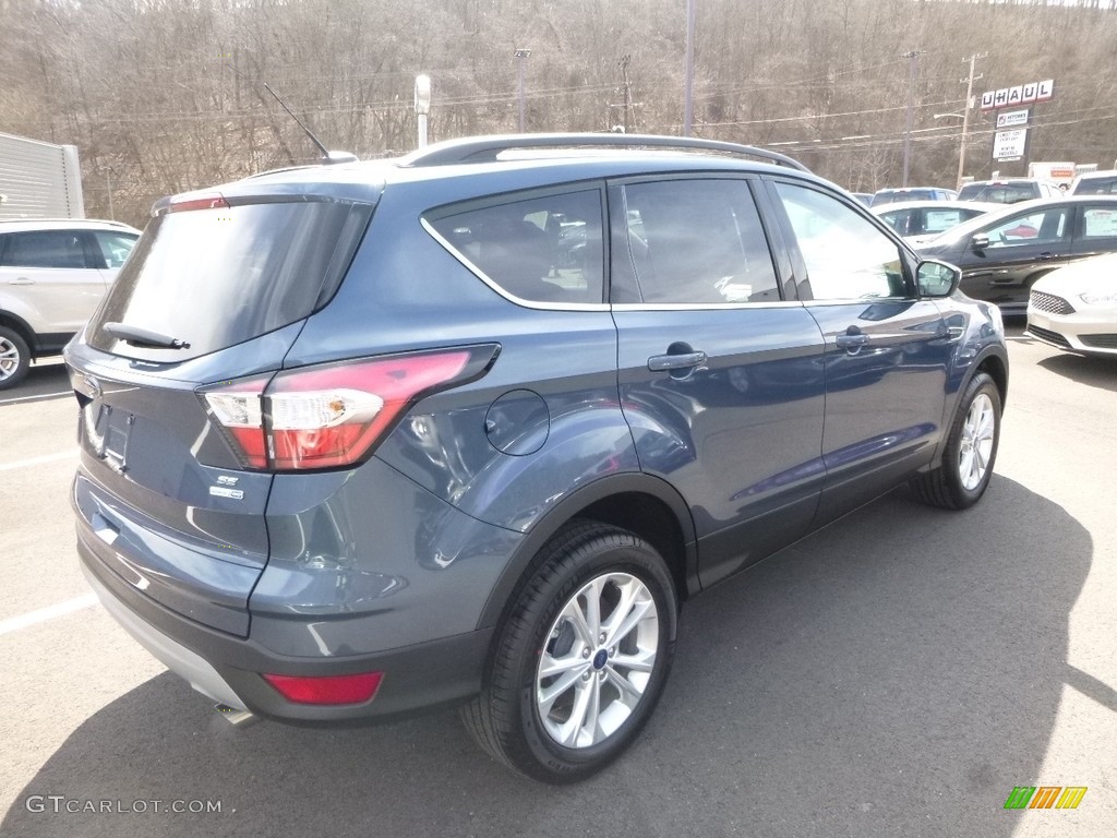 2018 Escape SE 4WD - Blue Metallic / Charcoal Black photo #2