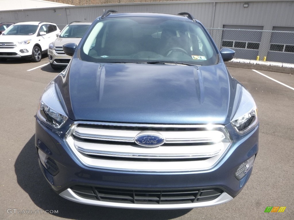 2018 Escape SE 4WD - Blue Metallic / Charcoal Black photo #4