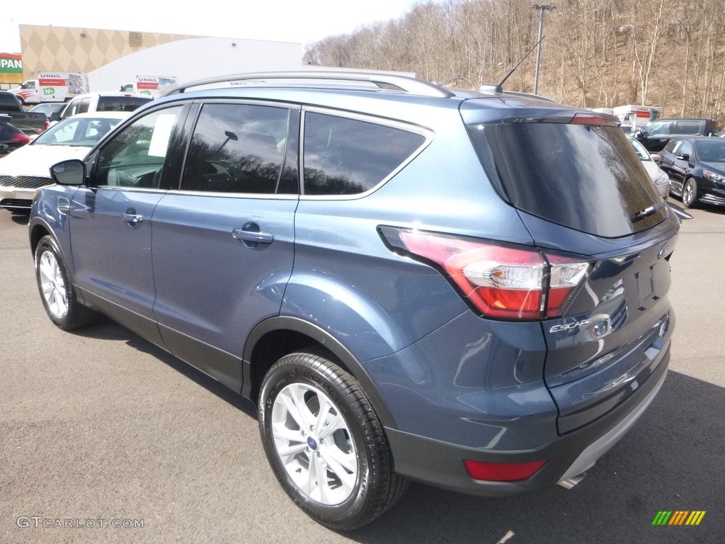 2018 Escape SE 4WD - Blue Metallic / Charcoal Black photo #6