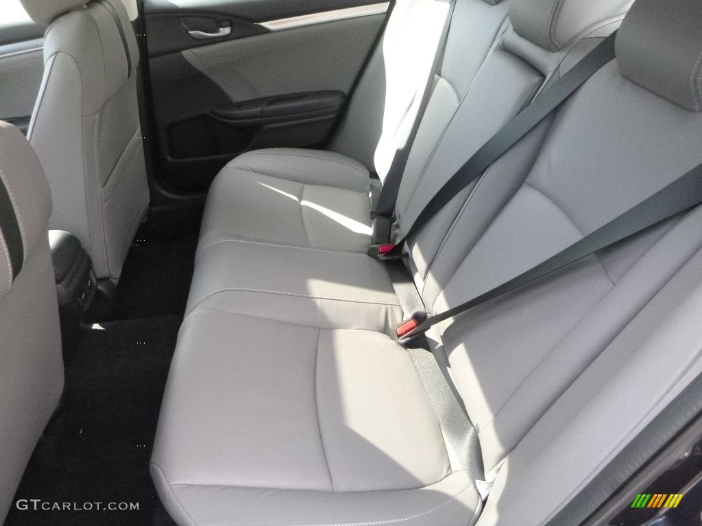 2018 Civic Touring Sedan - Cosmic Blue Metallic / Gray photo #9