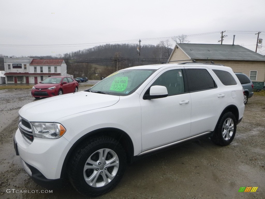 2013 Durango SXT AWD - Bright White / Dark Graystone/Medium Graystone photo #1