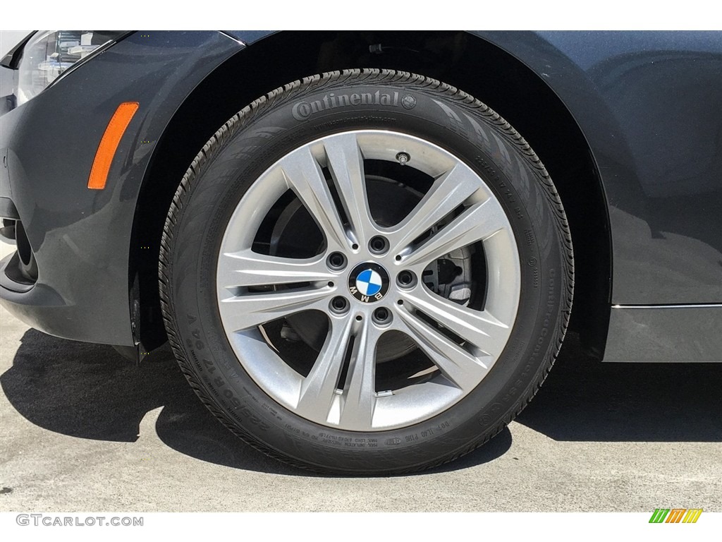 2018 3 Series 330i Sedan - Mineral Grey Metallic / Black photo #9