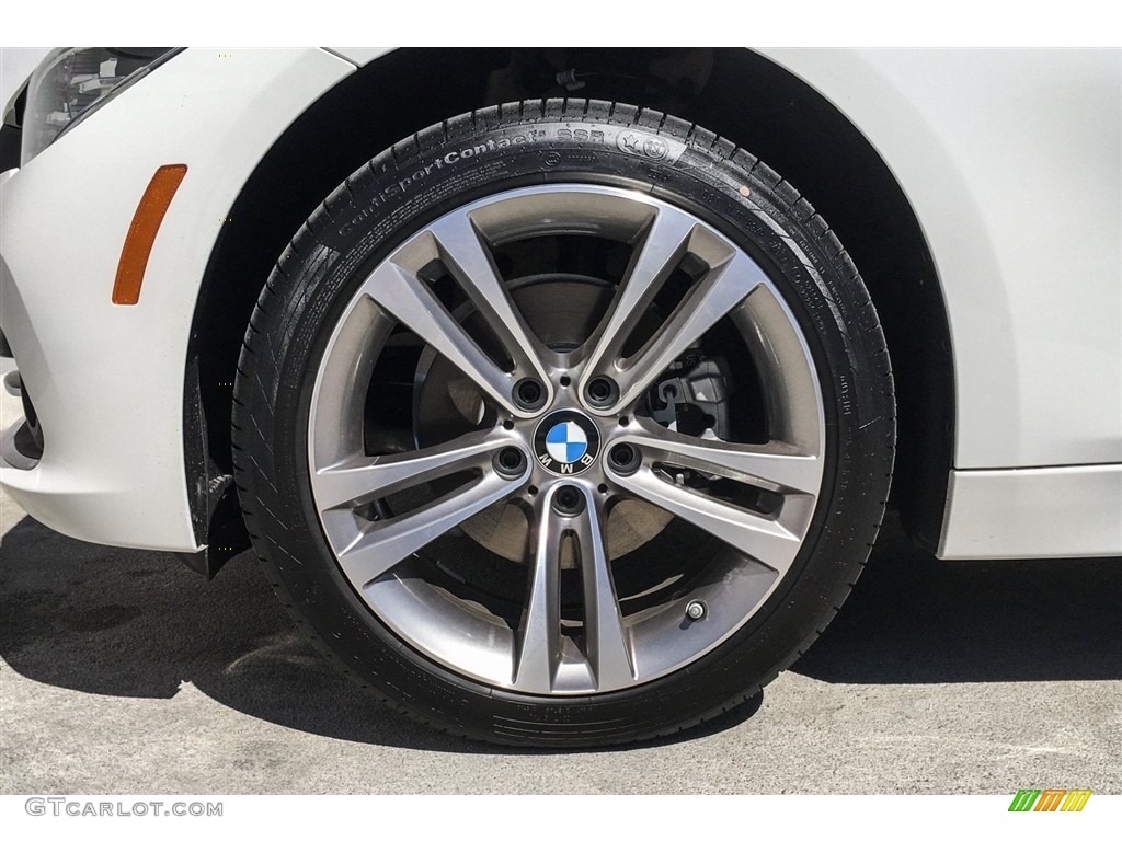 2018 3 Series 330i Sedan - Alpine White / Black photo #9