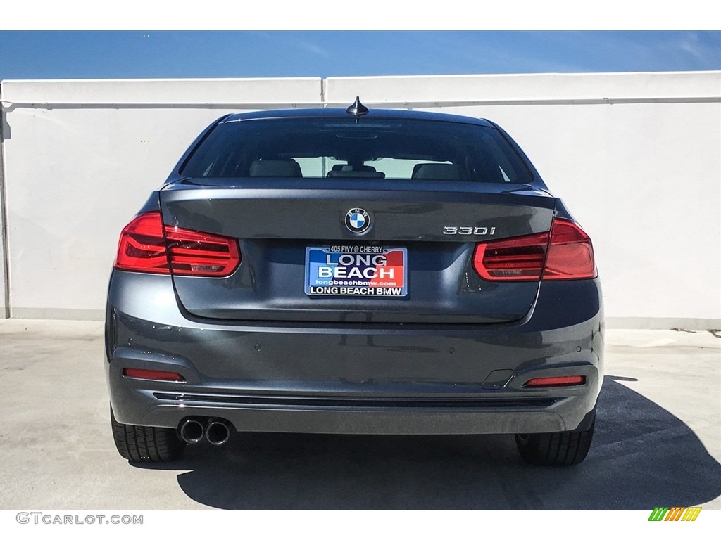 2018 3 Series 330i Sedan - Mineral Grey Metallic / Black photo #4