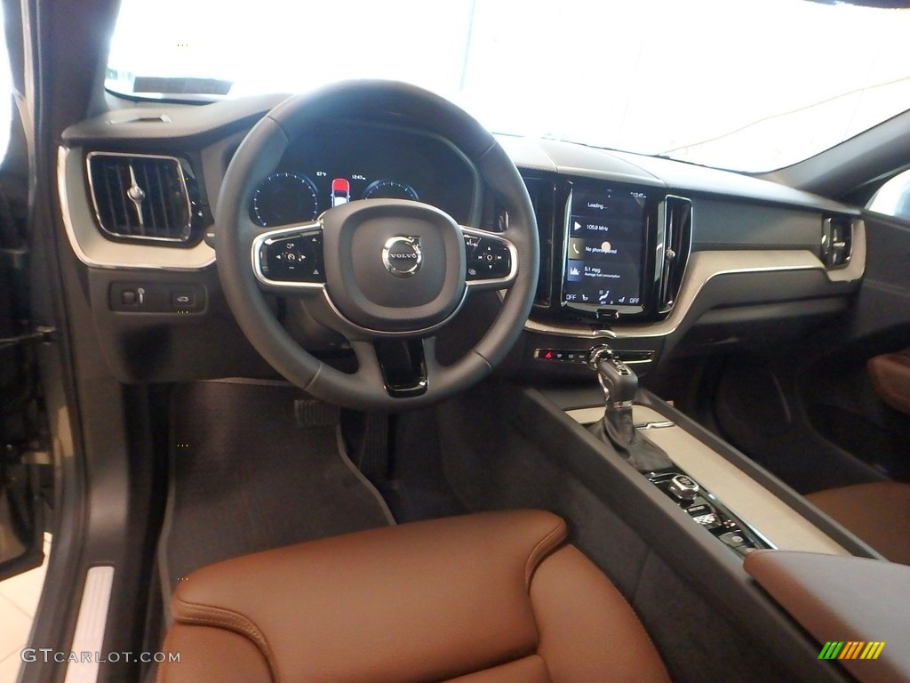 Amber Interior 2018 Volvo XC60 T6 AWD Inscription Photo #126121097