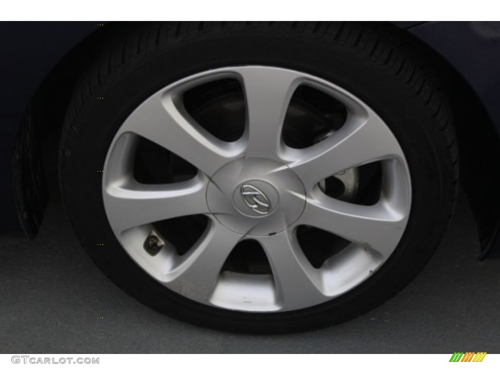 2013 Elantra Limited - Indigo Night / Gray photo #12