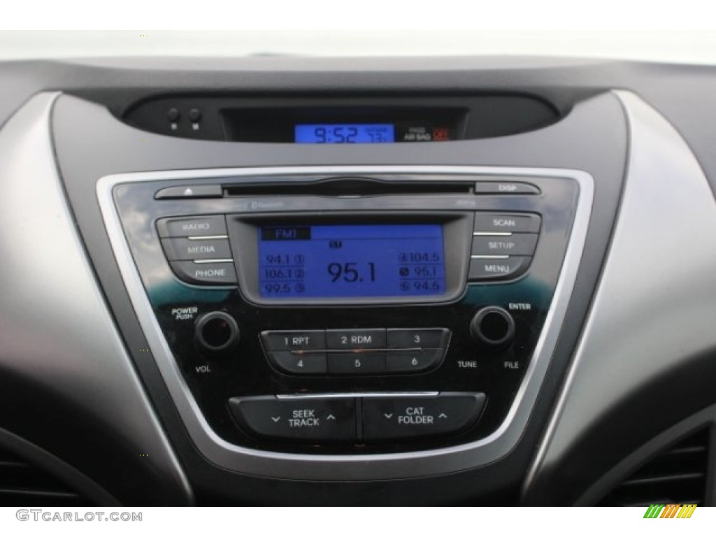 2013 Elantra Limited - Indigo Night / Gray photo #17