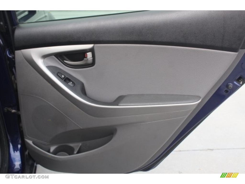2013 Elantra Limited - Indigo Night / Gray photo #29