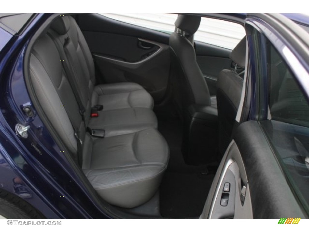 2013 Elantra Limited - Indigo Night / Gray photo #30