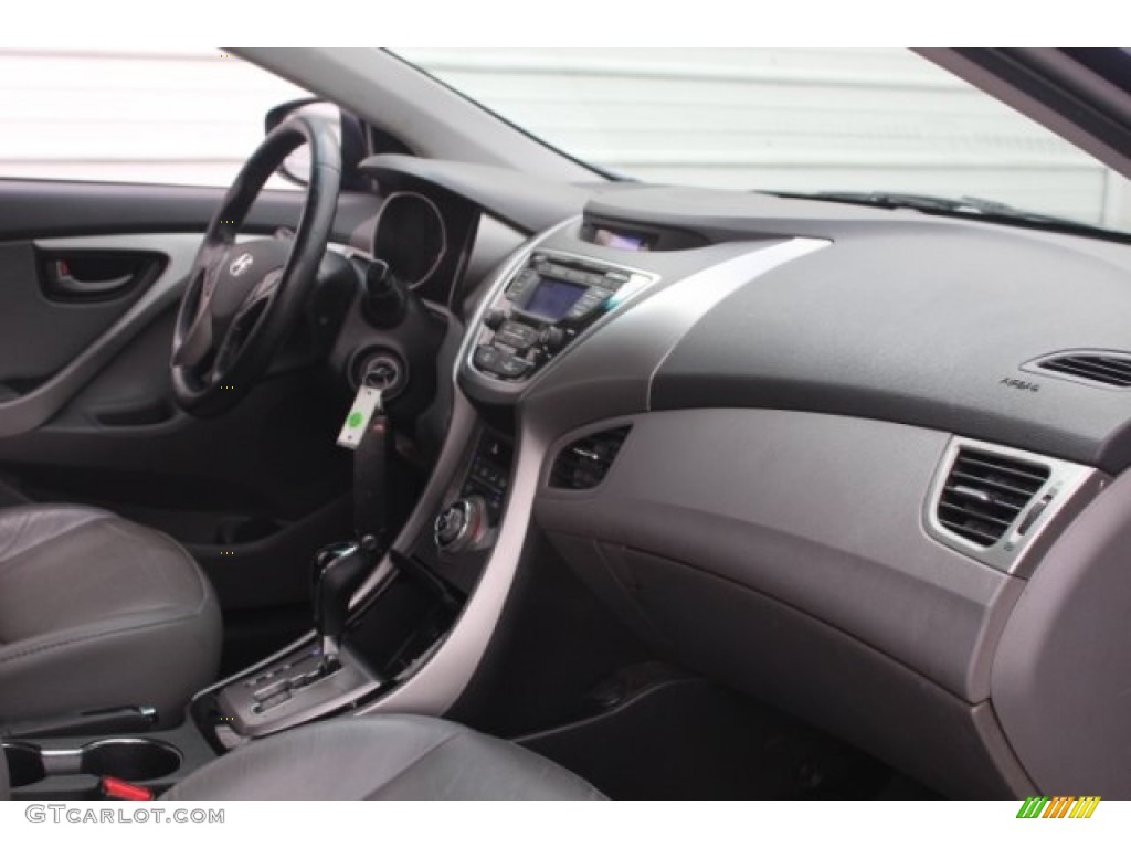 2013 Elantra Limited - Indigo Night / Gray photo #32