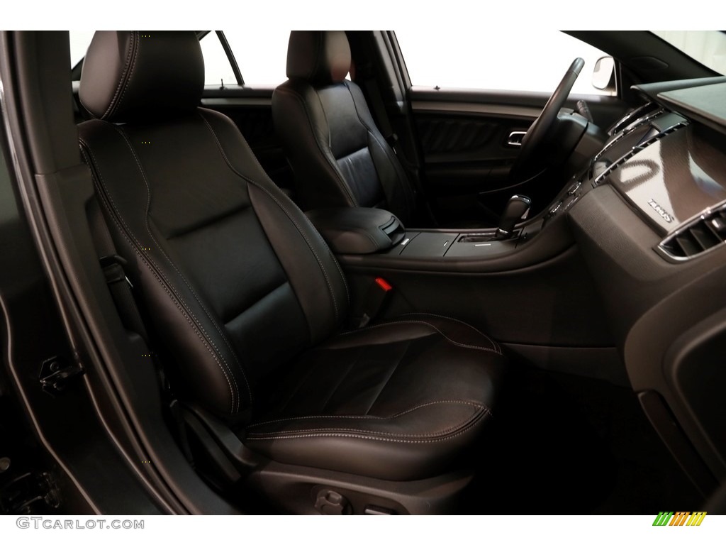 2015 Taurus SEL - Magnetic Metallic / Charcoal Black photo #16