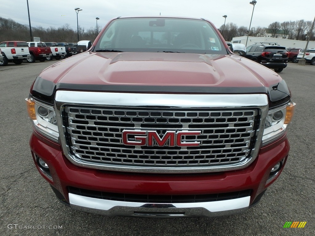 2018 Red Quartz Tintcoat GMC Canyon Denali Crew Cab 4x4 126117213
