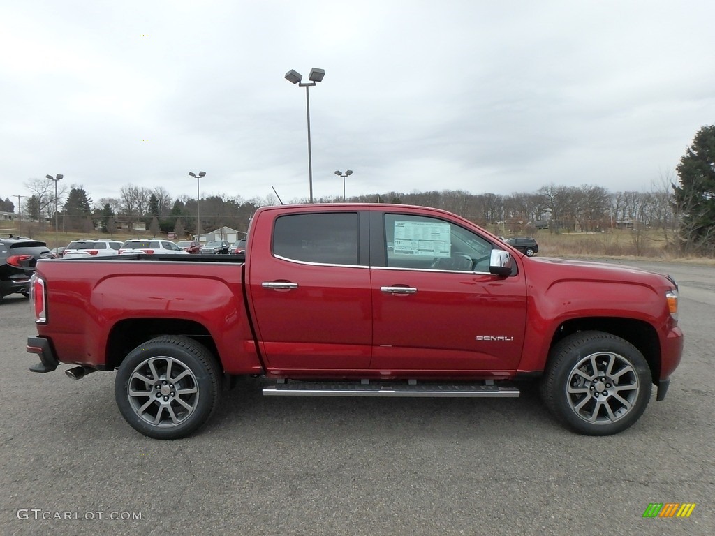 Red Quartz Tintcoat 2018 GMC Canyon Denali Crew Cab 4x4 Exterior Photo #126125441