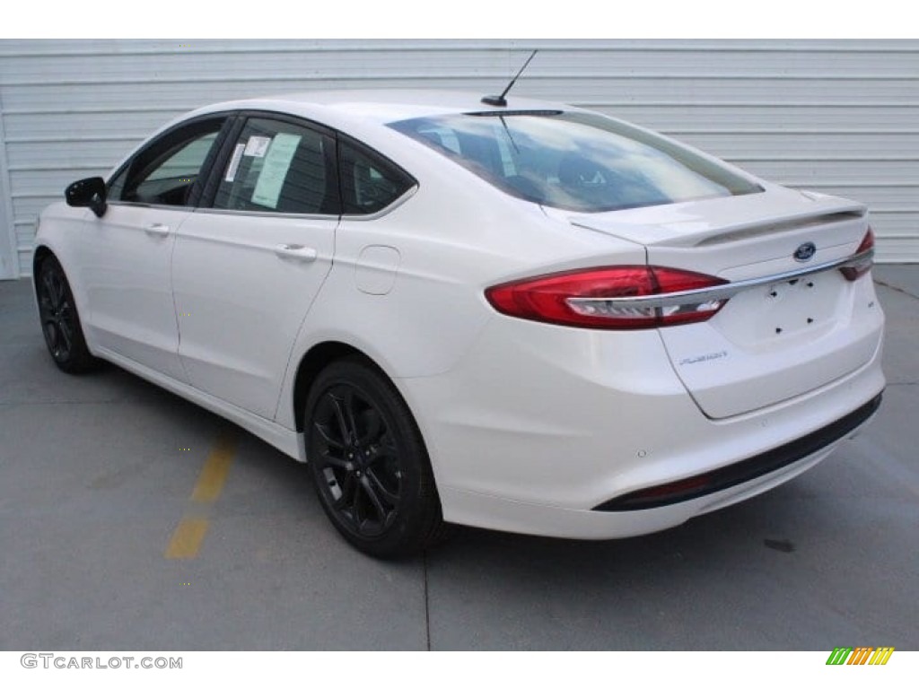 2018 Fusion SE - White Platinum / Ebony photo #7