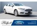 2018 White Platinum Ford Fusion SE  photo #1