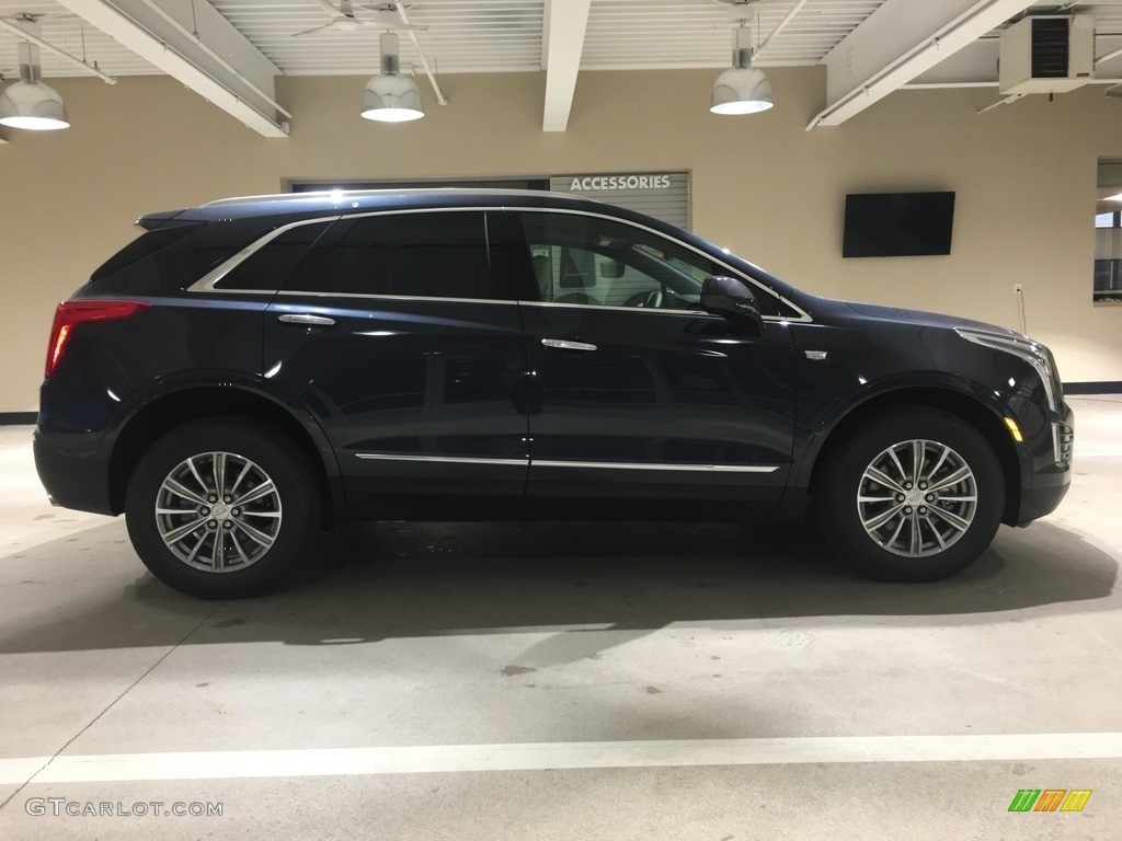 2018 XT5 Luxury AWD - Harbor Blue Metallic / Sahara Beige photo #7