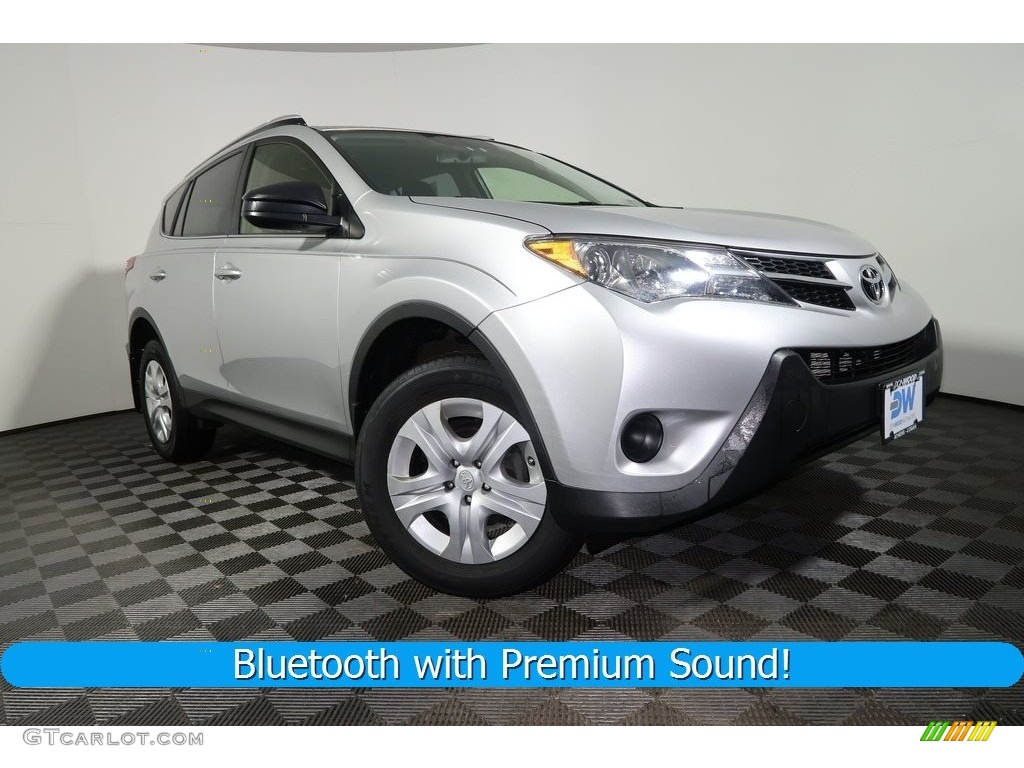 2013 RAV4 LE AWD - Classic Silver Metallic / Ash photo #1