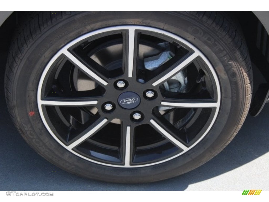 2018 Fiesta SE Hatchback - Magnetic / Charcoal Black photo #10