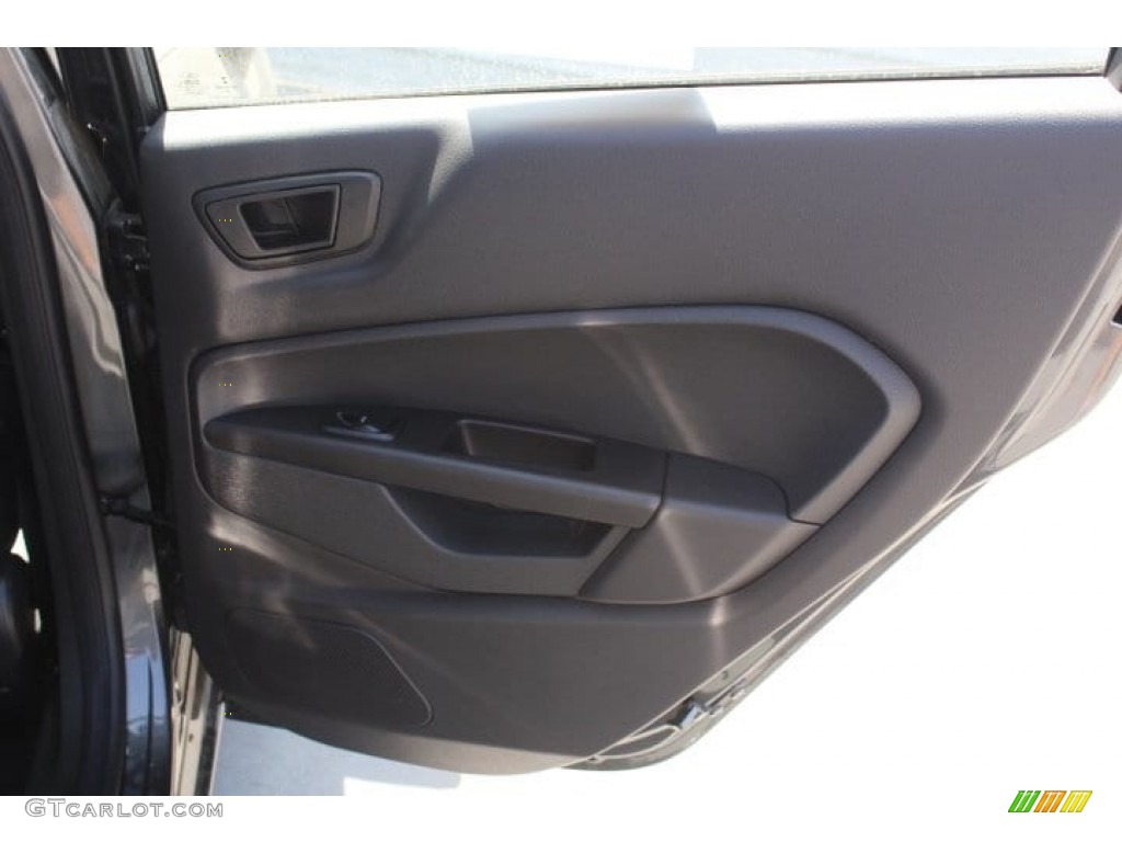 2018 Fiesta SE Hatchback - Magnetic / Charcoal Black photo #27