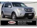 Alabaster Silver Metallic 2010 Honda Pilot Touring