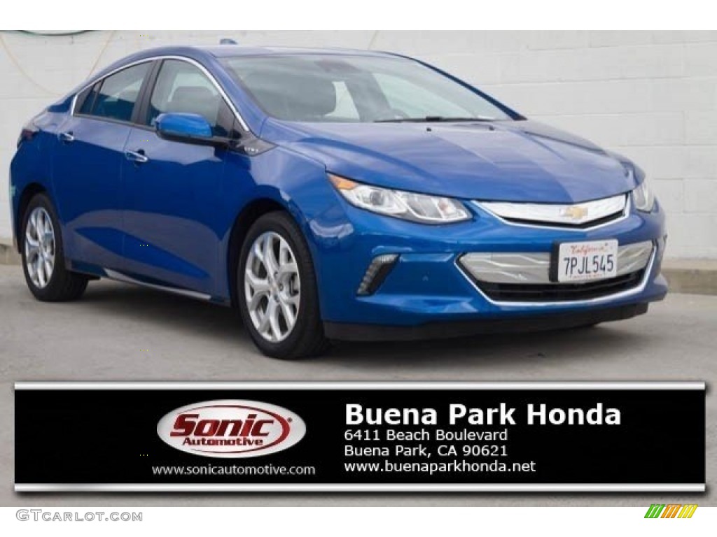 2016 Volt Premier - Kinetic Blue Metallic / Jet Black/Jet Black photo #1
