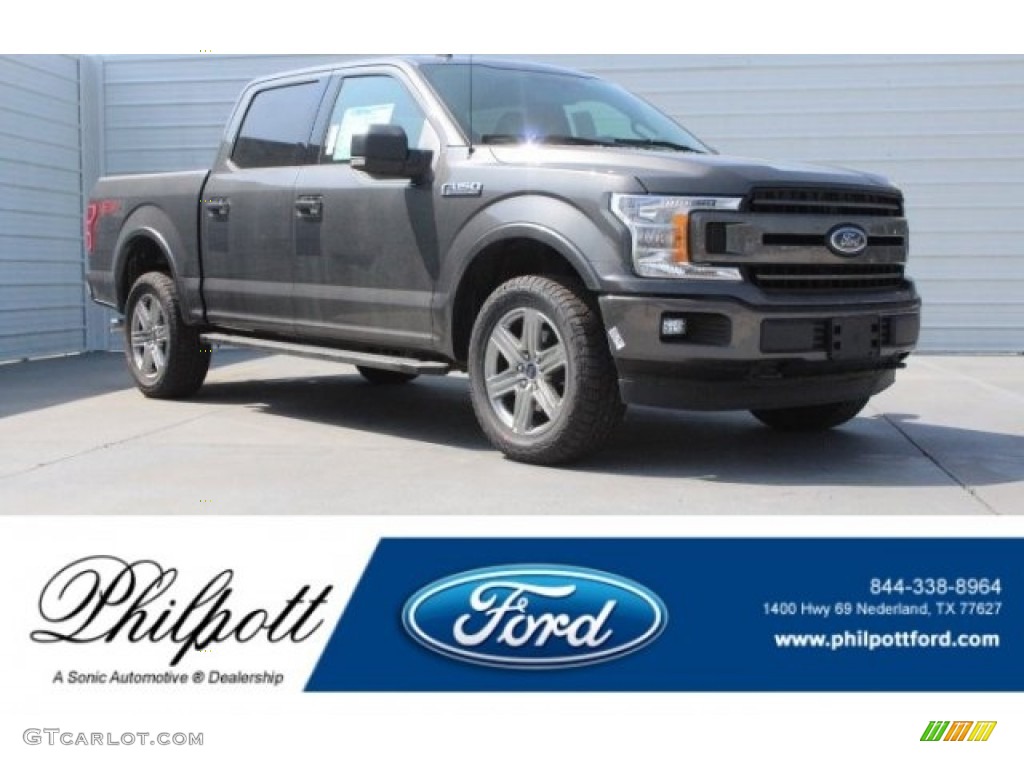 2018 F150 XLT SuperCrew 4x4 - Magnetic / Black photo #1