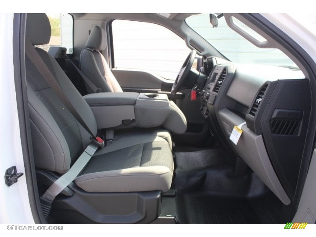 2018 F150 XL Regular Cab - Oxford White / Earth Gray photo #23