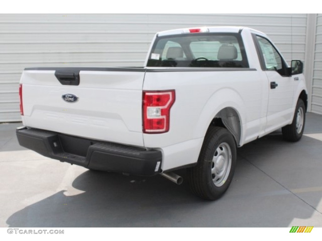 2018 F150 XL Regular Cab - Oxford White / Earth Gray photo #10