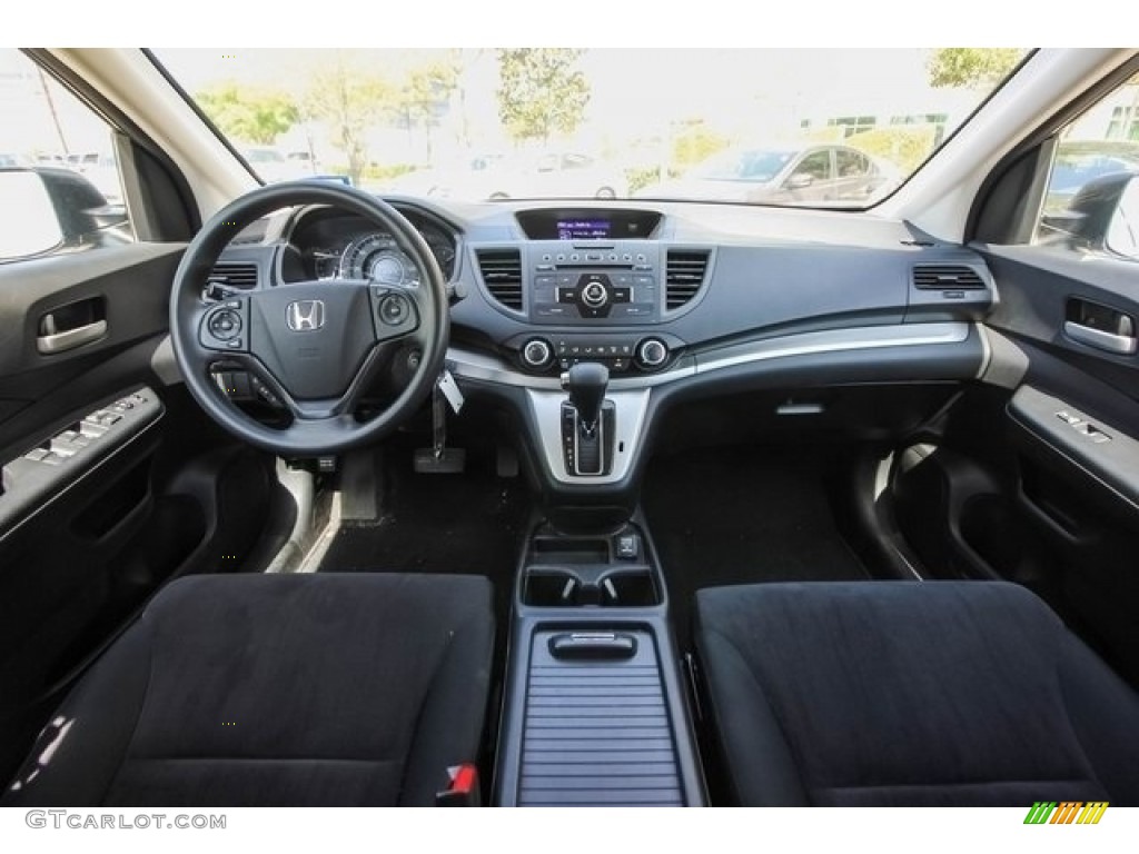 2013 CR-V LX - Twilight Blue Metallic / Gray photo #9