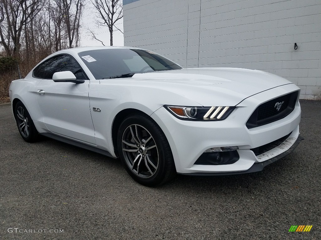 2017 Mustang GT Coupe - Oxford White / Ebony photo #1