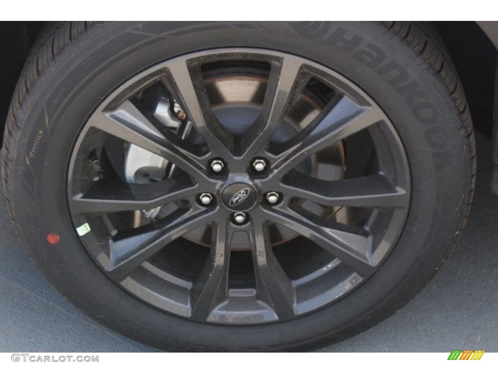 2018 Explorer XLT - White Platinum / Ebony Black photo #4