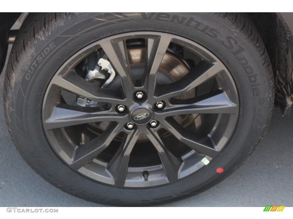 2018 Explorer XLT - White Platinum / Ebony Black photo #9