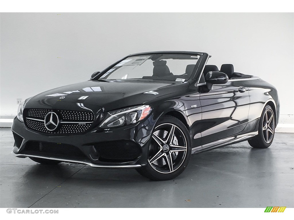 Black 2018 Mercedes-Benz C 43 AMG 4Matic Cabriolet Exterior Photo #126137816