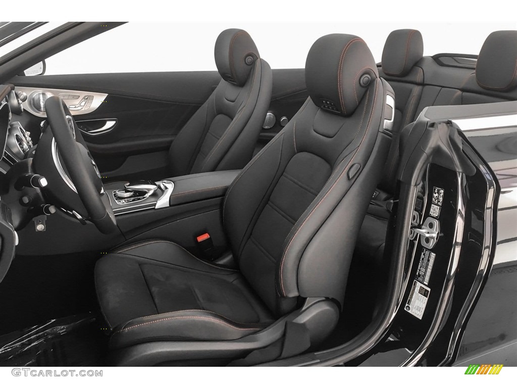Black Interior 2018 Mercedes-Benz C 43 AMG 4Matic Cabriolet Photo #126137843