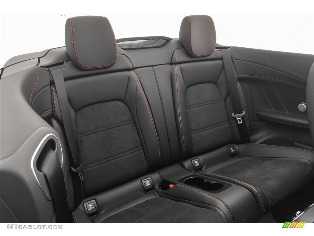2018 Mercedes-Benz C 43 AMG 4Matic Cabriolet Rear Seat Photo #126137861