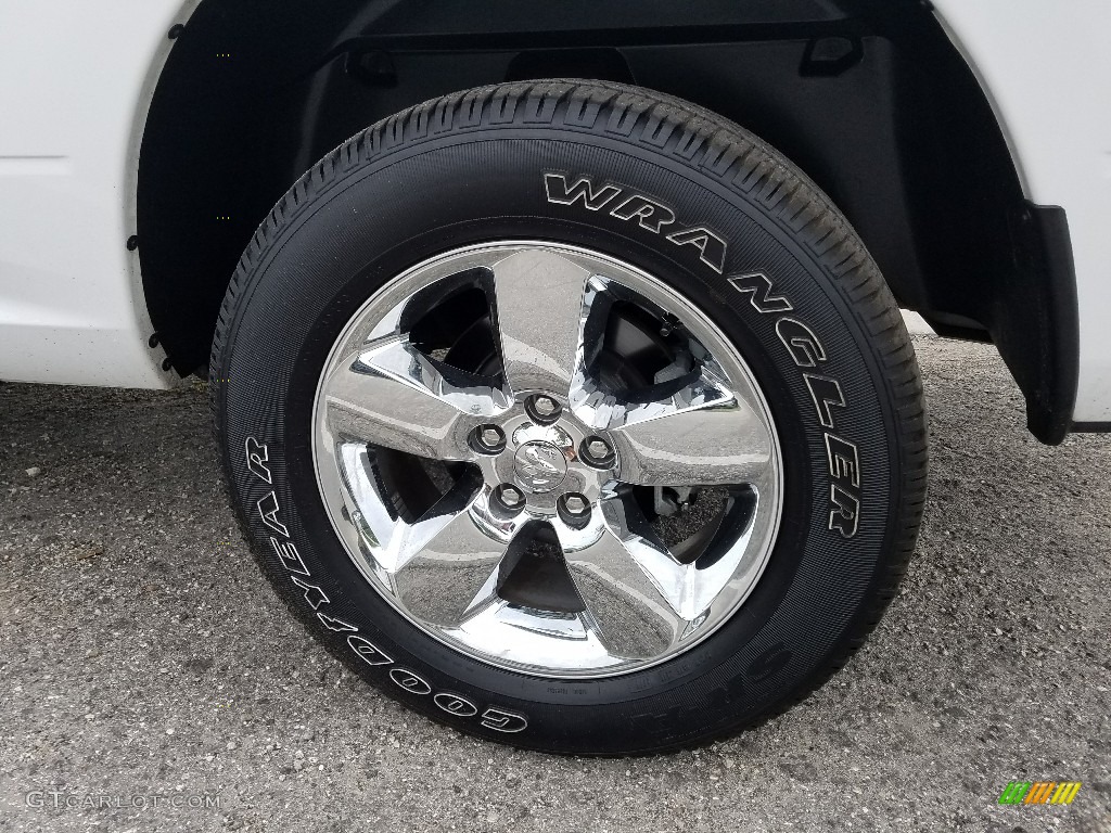 2018 1500 Big Horn Crew Cab 4x4 - Bright White / Black/Diesel Gray photo #20
