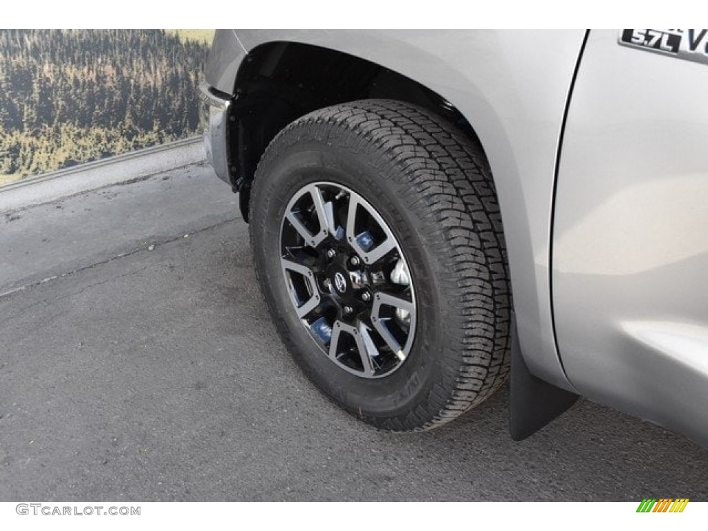 2018 Tundra Limited CrewMax 4x4 - Silver Sky Metallic / Black photo #32