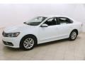 Pure White - Passat S Sedan Photo No. 3