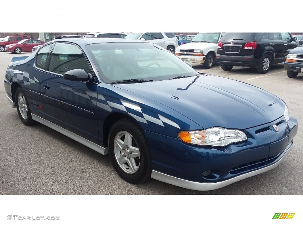 2003 Monte Carlo SS - Superior Blue Metallic / Ebony Black photo #2